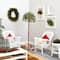 6ft. Pre-Lit Palm Artificial Christmas Tree, Warm White LED Lights